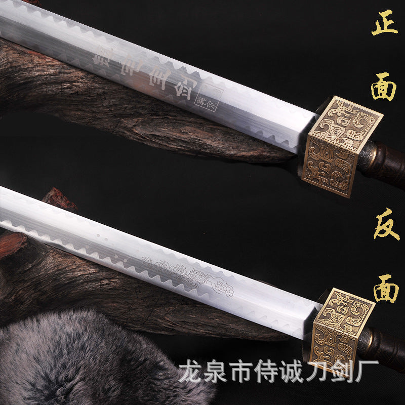 Wholesale Triangular Sword - Rosewood Handle, Gift Sword - Image 4