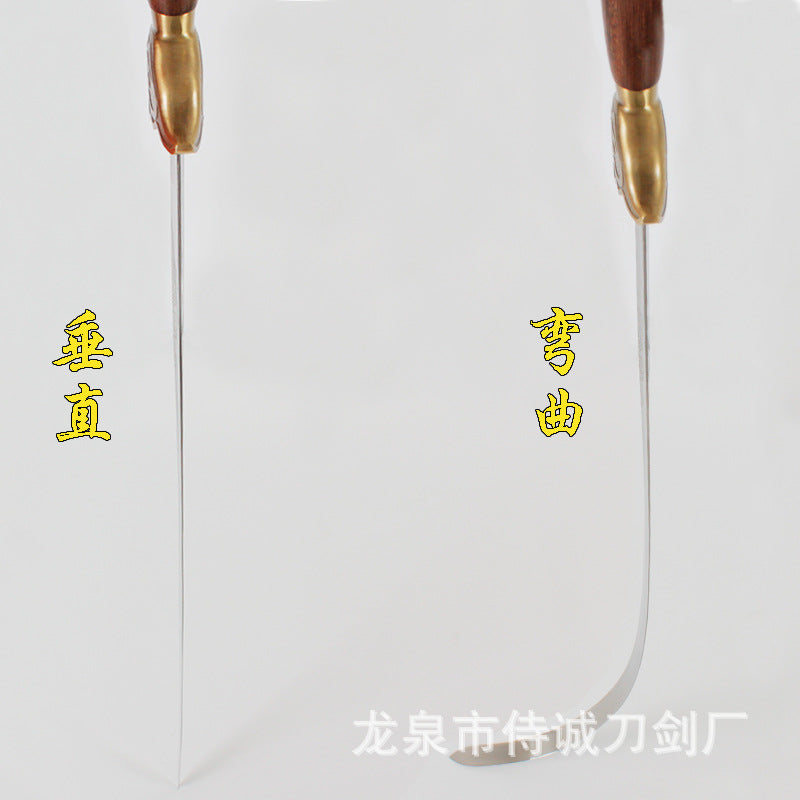 Tai Chi Sword - Stainless Steel, Soft Spine, , for Men & Women - Image 2