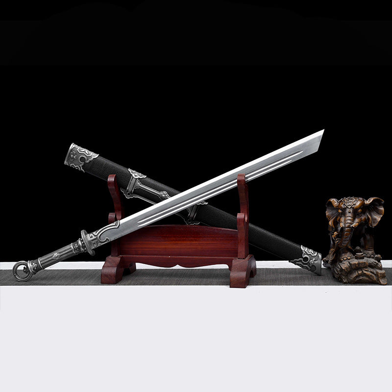 Tang Hengdao and Song Dynasty Knife Integrated Manganese Steel Forged Longquan City Sword