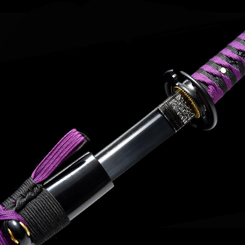 High Manganese Steel One-Piece Forged Japanese Command Sword by - Image 2