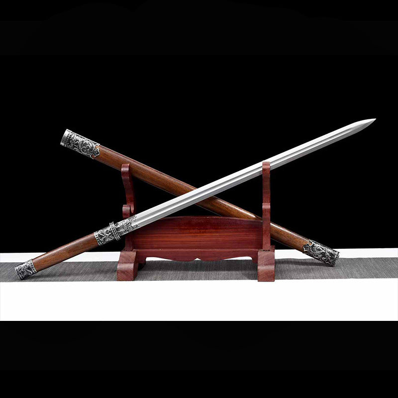 Plain Tianyi Sword, Tang Horizontal Sword, High Manganese Steel Embroidered Spring Sword - Image 6