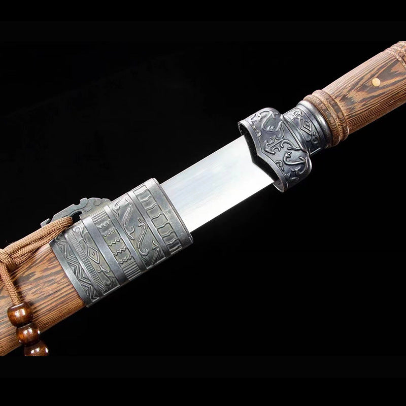 1.4m Long Two-Handed Sword, High Manganese Steel-Forged Hard Sword - Image 2