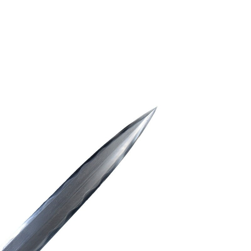 Feather Pattern Burnt Tang Sword - Self-Defense Hard Sword - Image 5