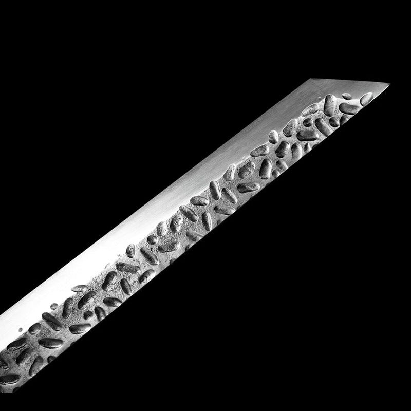 Tang Hengdao One-Piece Sword - Hand-Forged, Embroidered Spring Knife - Image 4