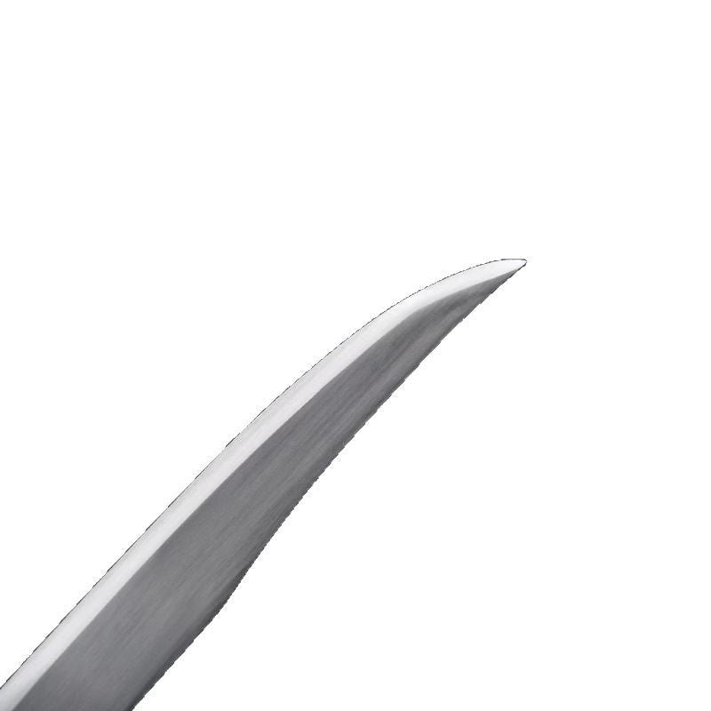 Kangxi War Sword: Long Handle Oxtail Two-Handed Sword, High Manganese - Image 5