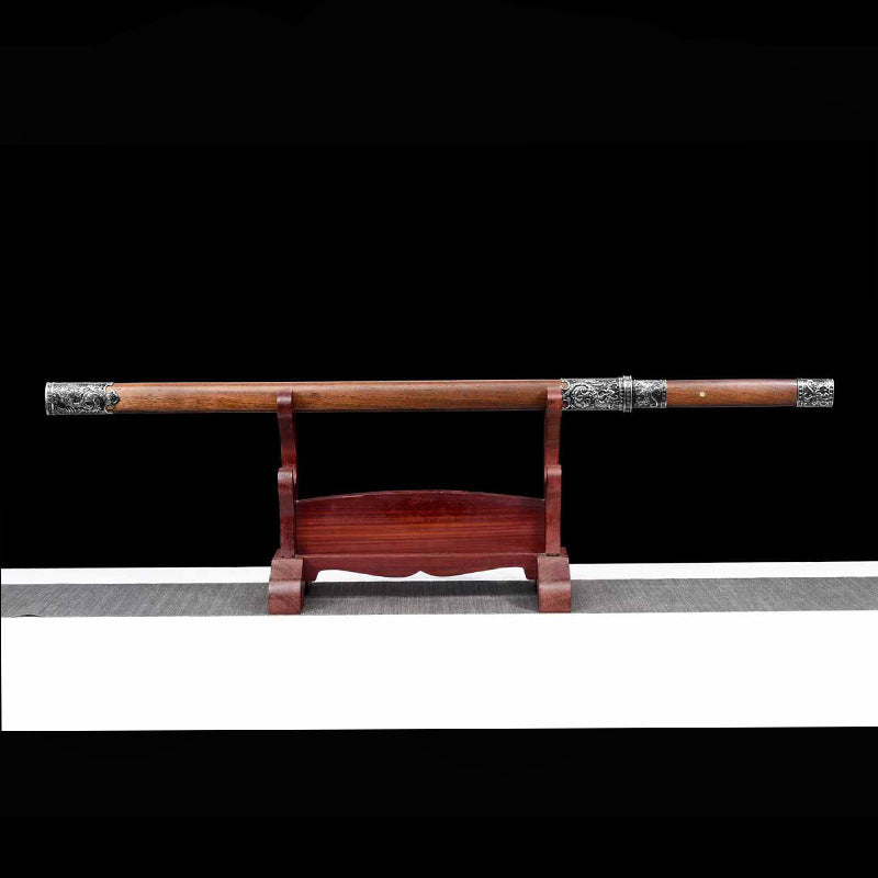 Plain Tianyi Sword, Tang Horizontal Sword, High Manganese Steel Embroidered Spring Sword - Image 4