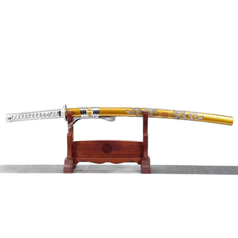 Longquan Town House Sword - Japanese-Style Outdoor Knife - Image 5