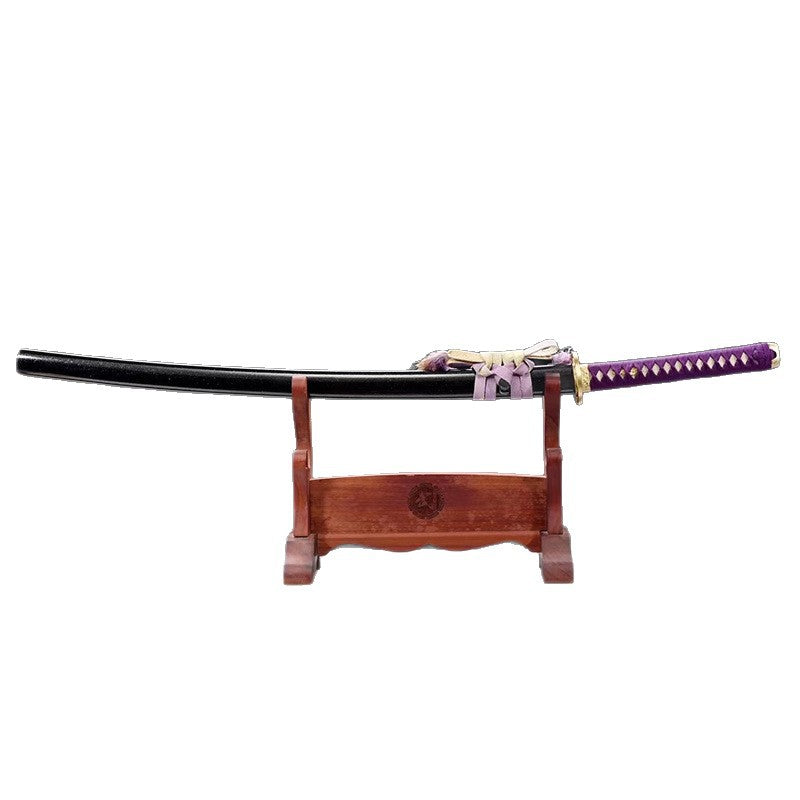 Japanese Hand-Forged Steel Sword - Long Sword Collection Weapon - Image 5