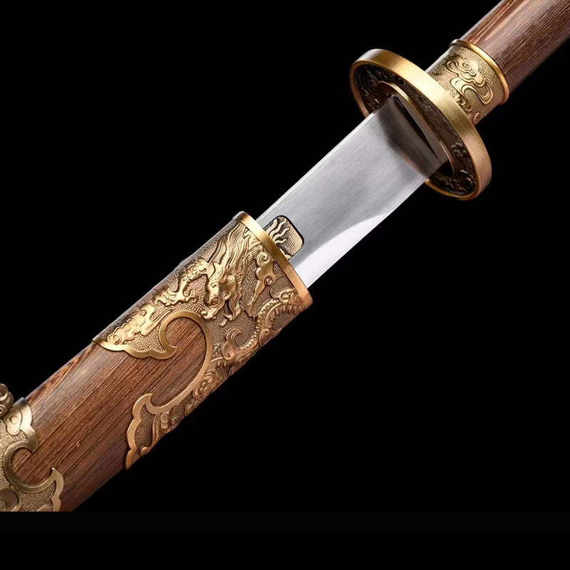 Xiuchundao Manganese Steel Sword - Ancient Style Self-Defense Knife - Image 3