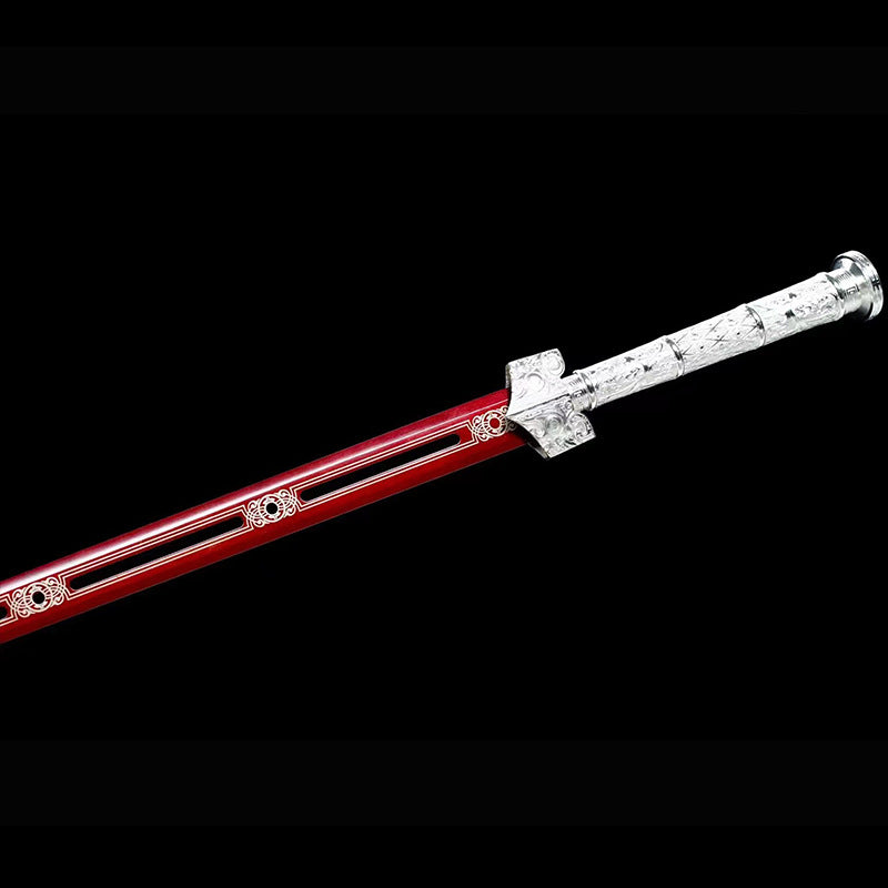 Ice Soul Eight-Sided Han Sword - Manganese Steel Self-Defense Hard Sword - Image 2