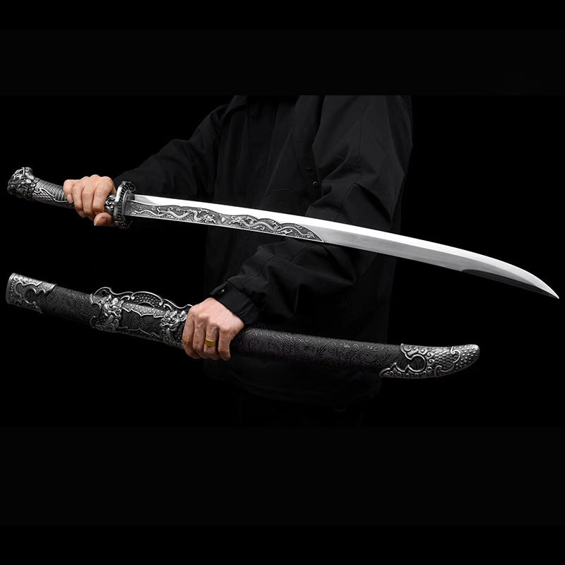 Xiuchundao Manganese Steel Sword: Tang Hengdao, Ornaments Collection, Outdoor Knife - Image 6