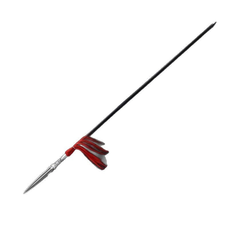 Zhao Yun Gun - Outdoor Self-Defense Spear, Pattern Steel Forged, - Image 5