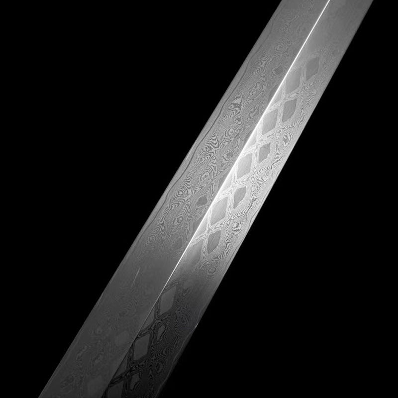 Longquan City Sword Self-Refined Steel Yunlong Sword Copper Handle Handmade Han Sword Qing Sword Tang Sword Town House Sword Collection - Image 3