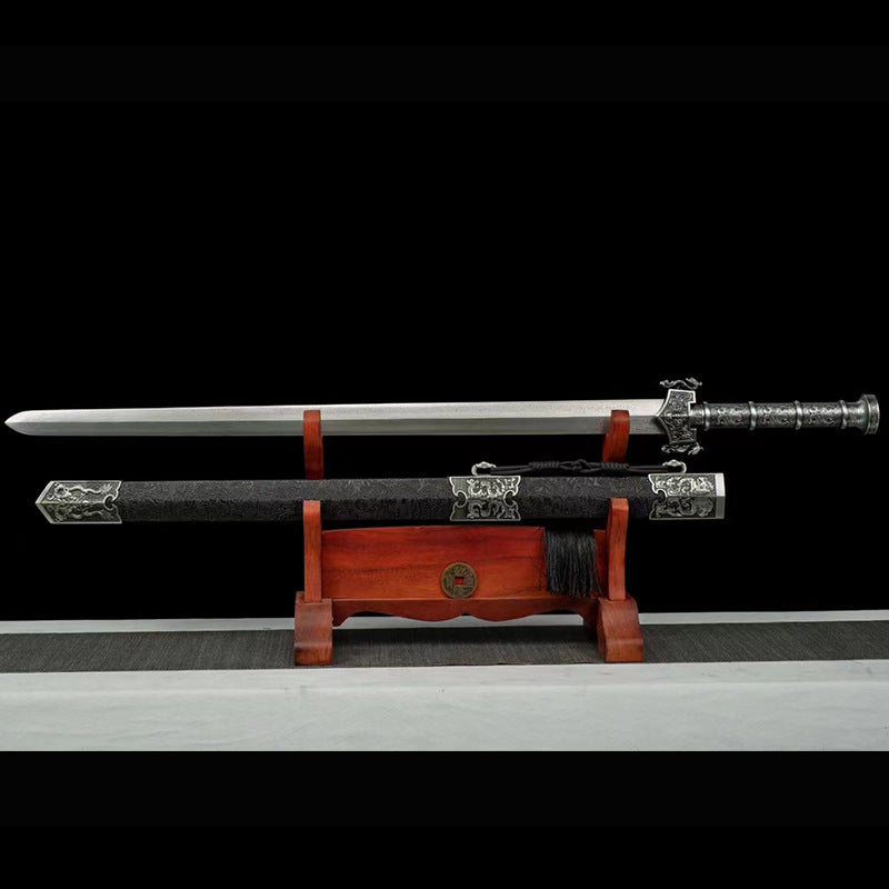 Qin Wang Jian: Han Jian Sword, Fengyun Pattern Steel - Image 8