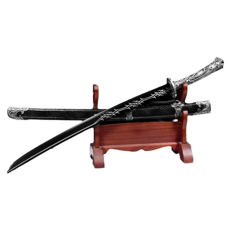 Xiuchundao Sword - Longquan Manganese Steel, Home Decoration - Image 5