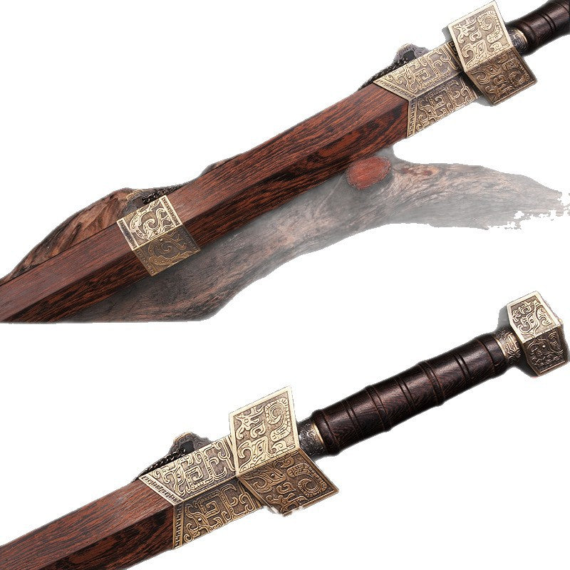 Wholesale Triangular Sword - Rosewood Handle, Gift Sword - Image 5