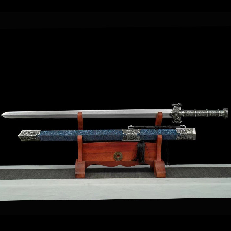 Qin Wang Jian: Han Jian Sword, Fengyun Pattern Steel - Image 2