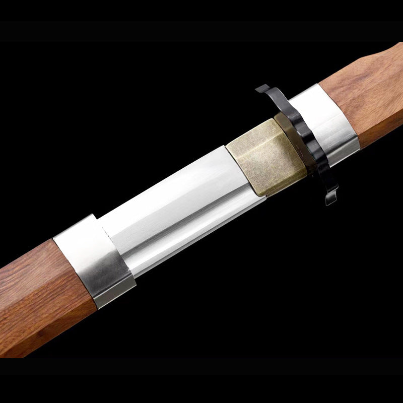 Tang Hengdao Longquan Sword, Embroidered Spring Sword, Cold Weapon for Self-Defense - Image 3