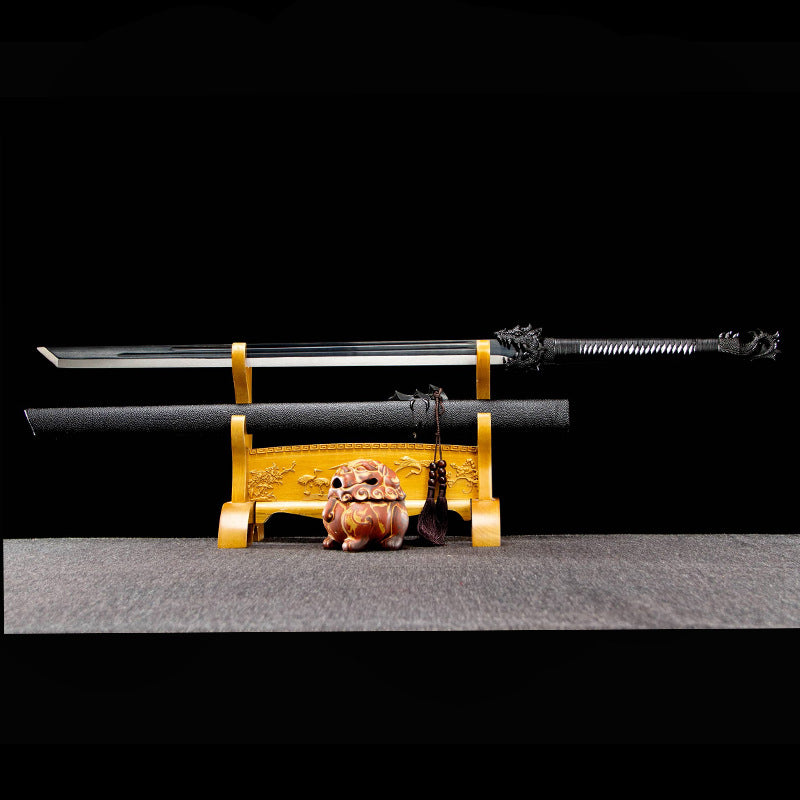 Dragon Roar War Sword - High-Performance Outdoor Straight Blade - Image 4