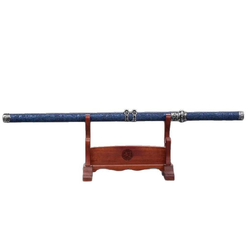 Tang Hengdao Longquan City Sword - One-Piece Forged Embroidered Spring Knife - Image 5