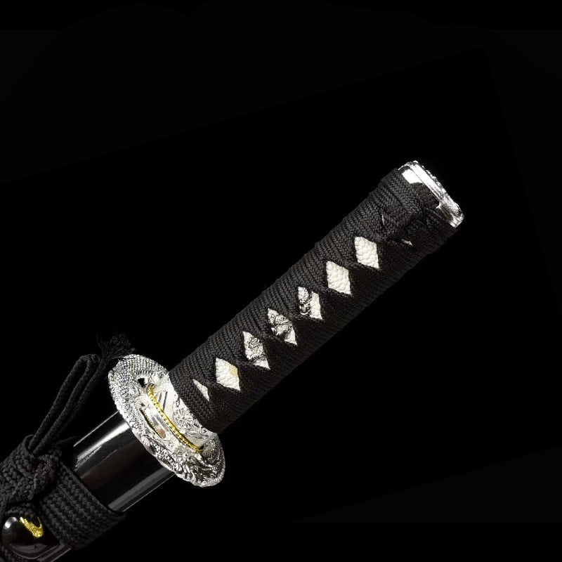 Xianglong Dagger - Japanese-Style, Embroidered Spring Knife Pattern, Command Knife - Image 2