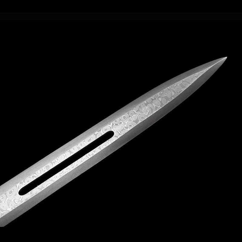 Longquan Town House Sword Han Sword Pattern Steel - One-Piece Sword, Three Kingdoms War Sword, Tang Hengdao Cold Weapon - Image 3