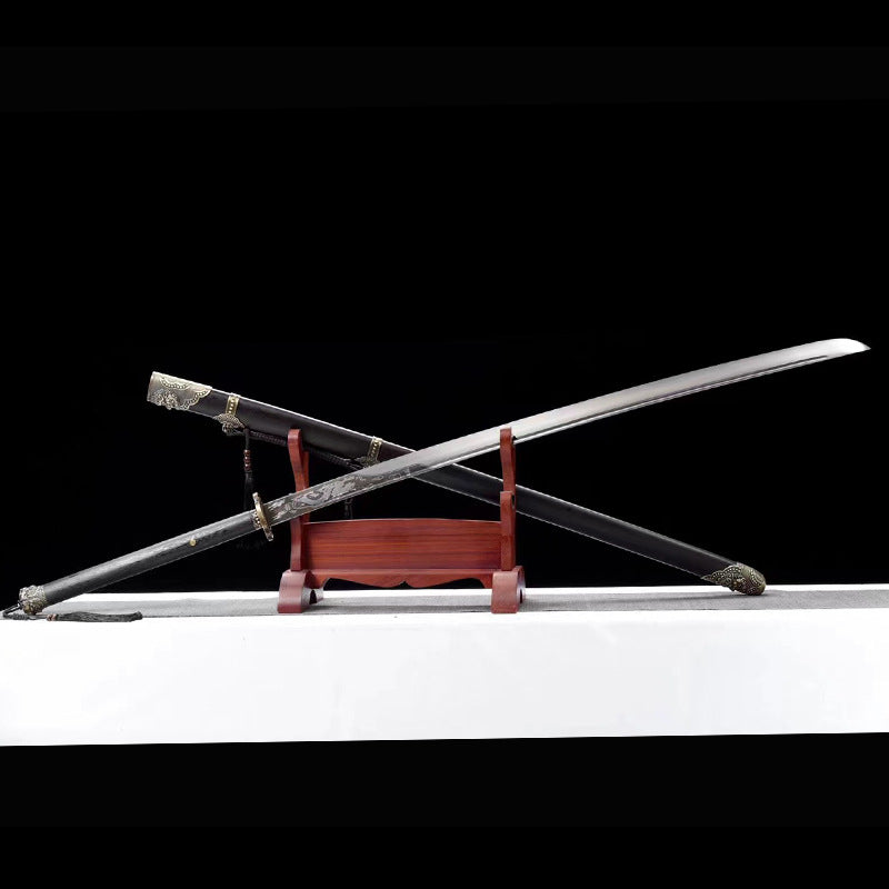 Miao Dao Longquan Sword - Two-Handed Self-Defense Knife, - Image 6