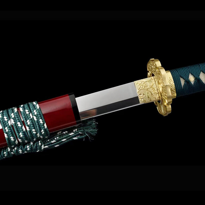 Longquan City Sword Hand-Forged Mirror Polished Cross-Border Knife - Image 2