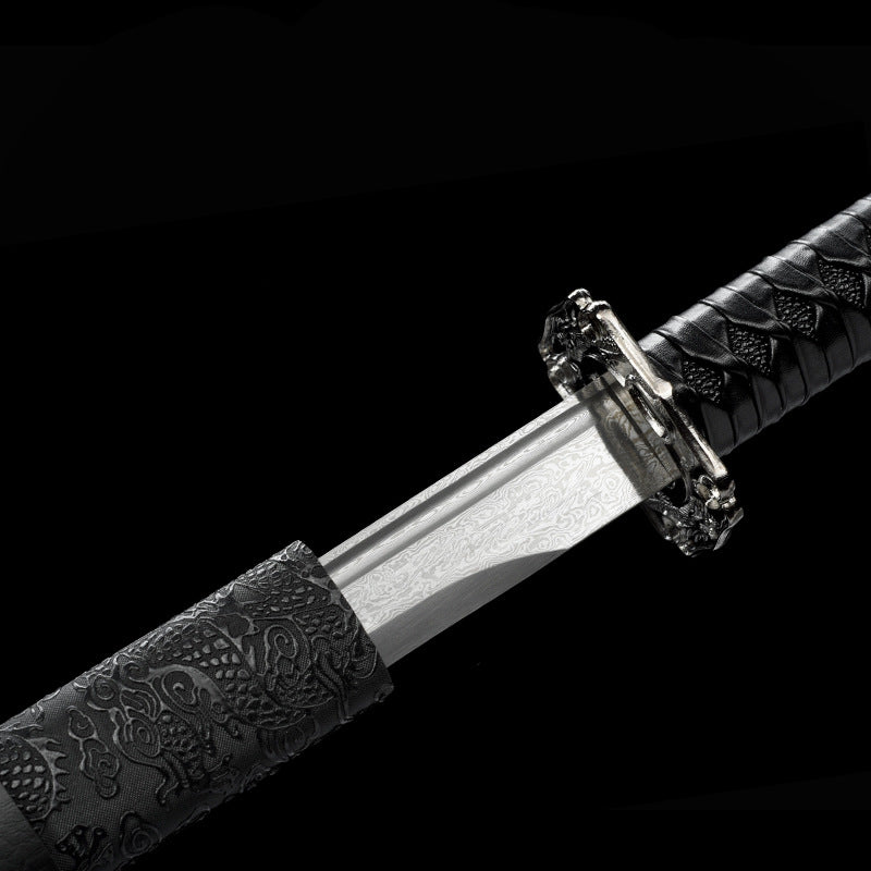 Tang Hengdao Pattern Steel Hand-Forged Sword - Image 2