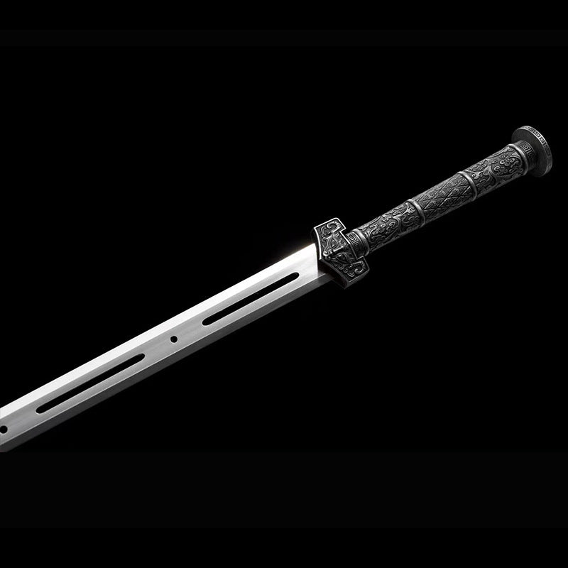 Longquan City Eight-Sided Han Sword - Stainless Steel One-Piece Weapon - Image 2