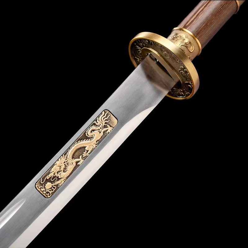 Xiuchundao Manganese Steel Sword - Ancient Style Self-Defense Knife - Image 2