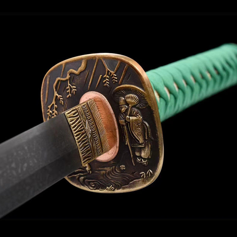 Longquan Sword Tang Hengdao Martial Arts Knife - Self-Defense Weapon - Image 2