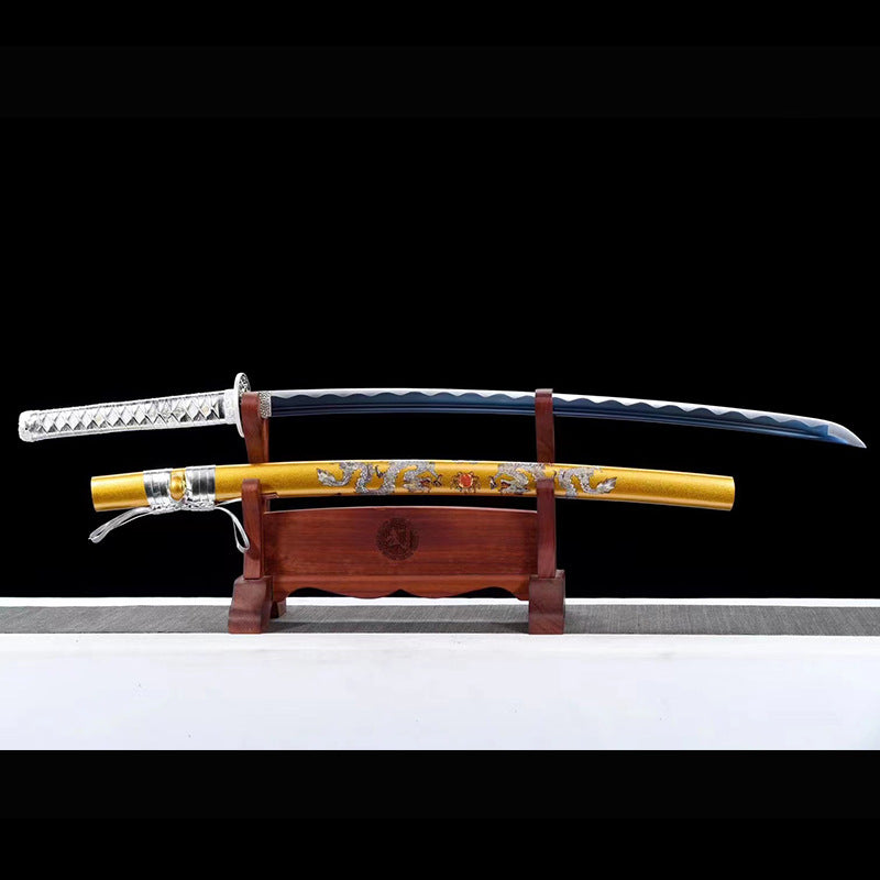 Longquan Town House Sword - Japanese-Style Outdoor Knife - Image 4