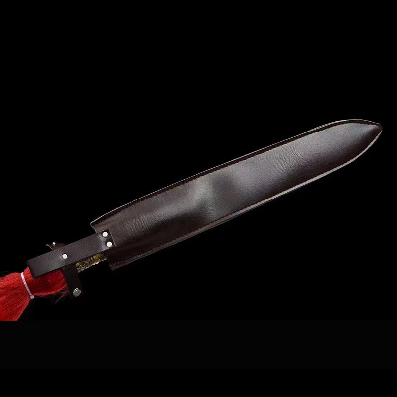 Zhao Yun Gun - Outdoor Self-Defense Spear, Pattern Steel Forged, - Image 4