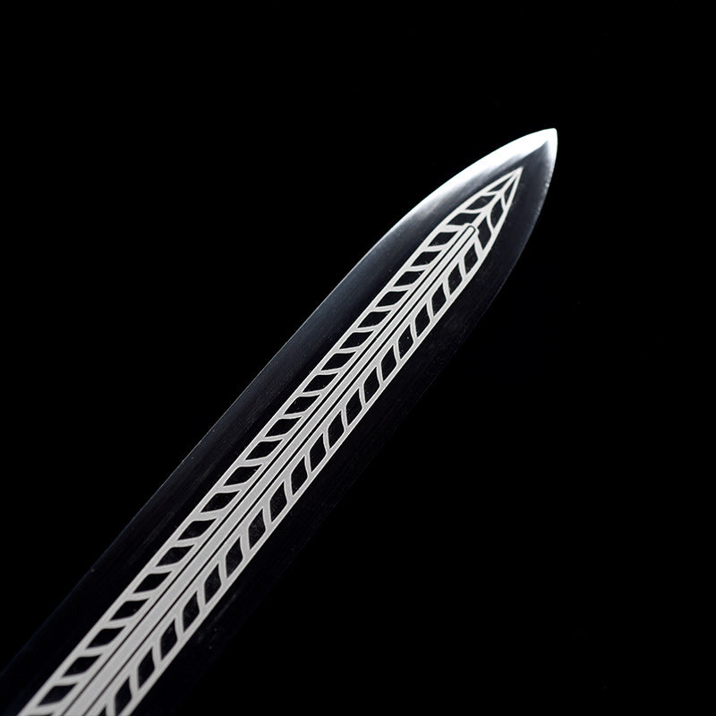 Qin Wang Handmade High Manganese Steel Han Sword - Image 3