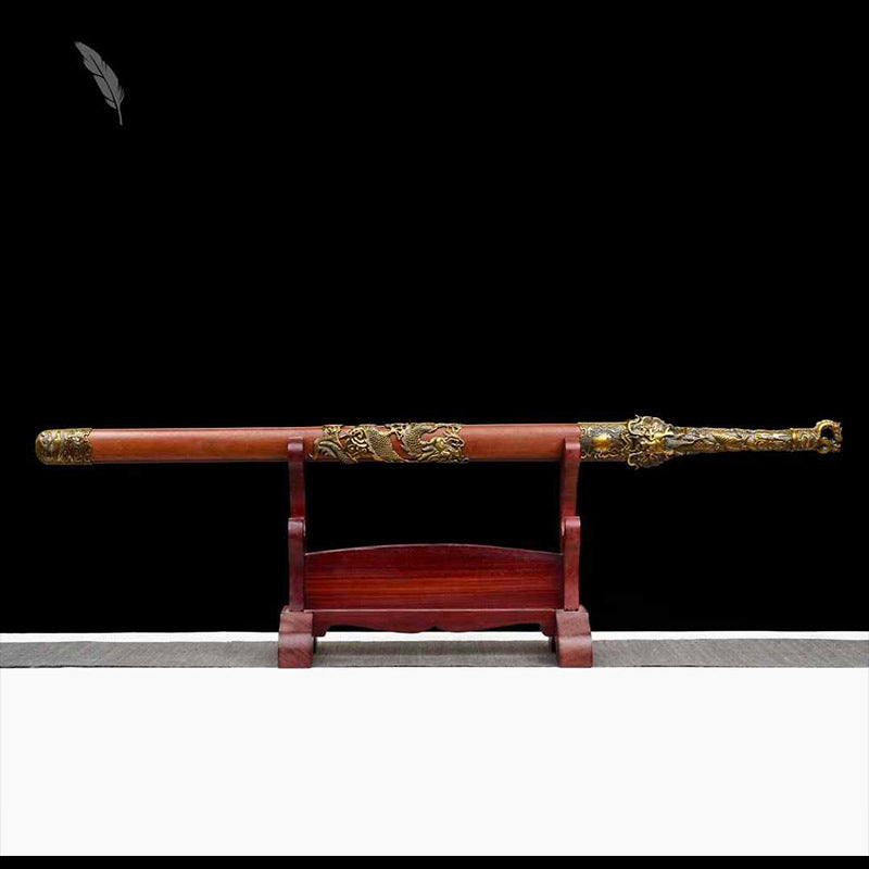 Longquan Handmade Dragon King Sword - Tang Hengdao Ornament - Image 4