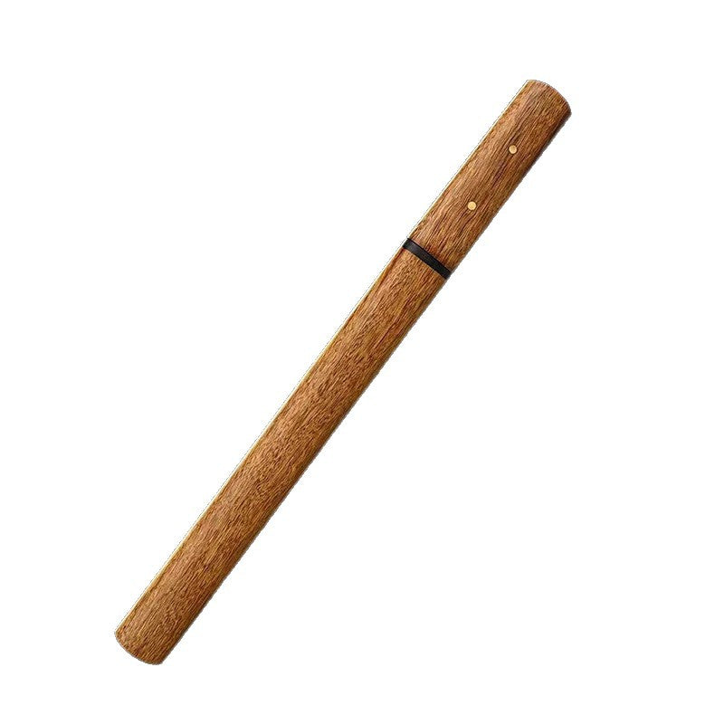 Plain Short Knife with Integrated Tang Hengdao Pattern - Image 5