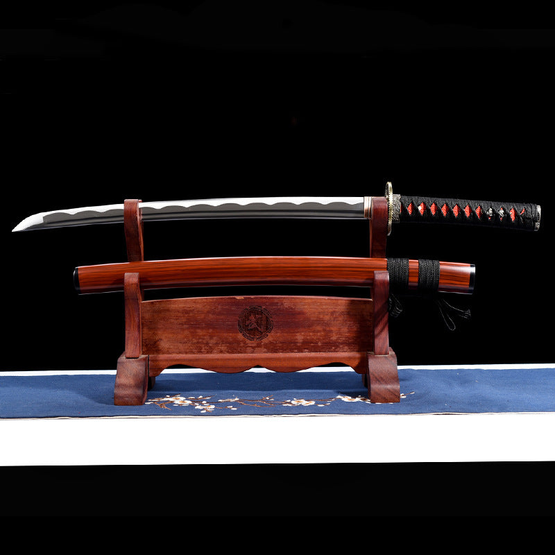 Samurai Command Sword with Lacquer Wood Sheath - Image 3
