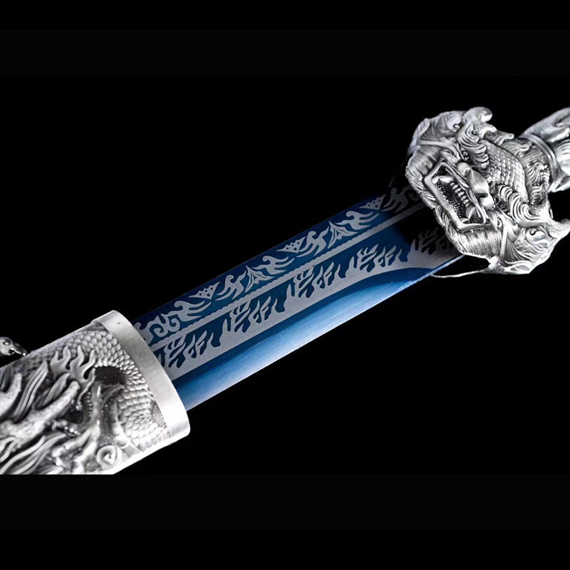 Tang Hengdao Sword - Manganese Steel, Embroidered - Image 3