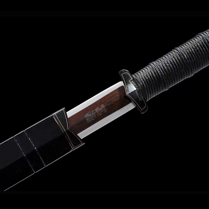 Handmade Long Sword - Thunder Han Sword Pattern Steel - Image 4