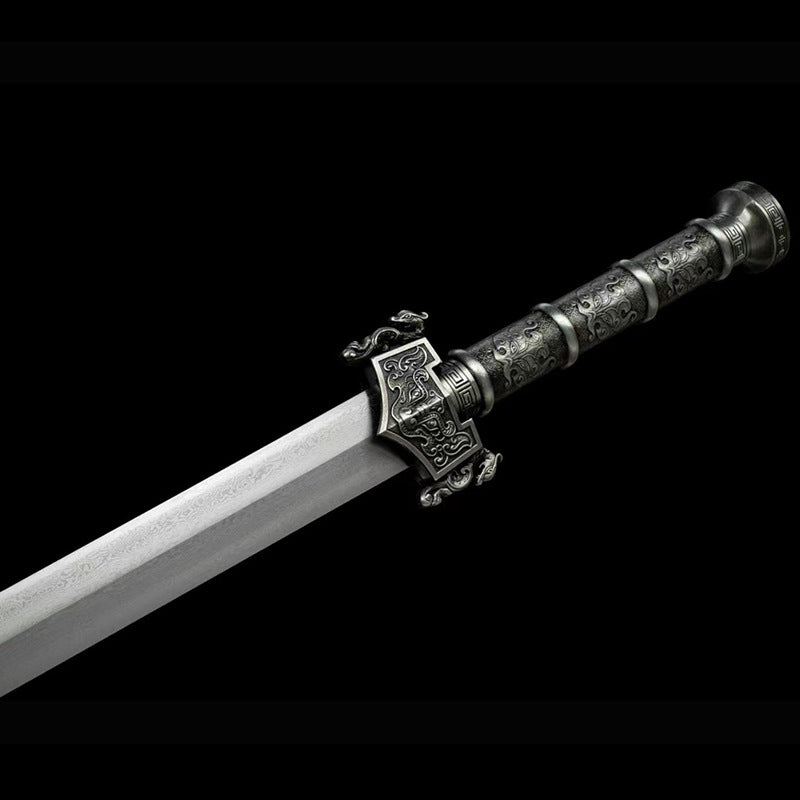 Qin Wang Jian: Han Jian Sword, Fengyun Pattern Steel - Image 4