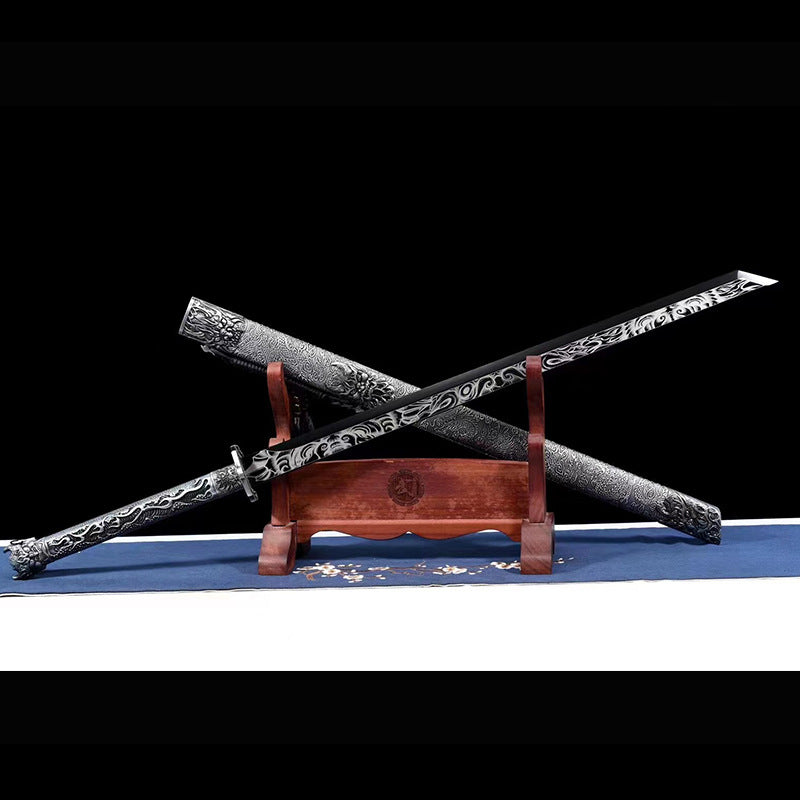 Tang Hengdao Embroidered Spring Knife - Outdoor Self-Defense Sword