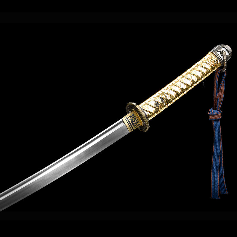 Longquan City Sword - High Manganese Steel Hand-Forged Imitation Command Knife - Image 3