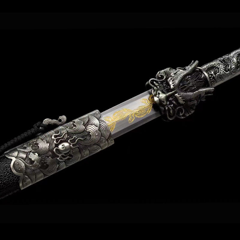 Dragon King Sword - Manganese Steel One-Piece Forged - Image 3