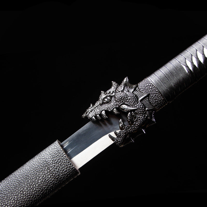 Dragon Roar War Sword - High-Performance Outdoor Straight Blade - Image 2