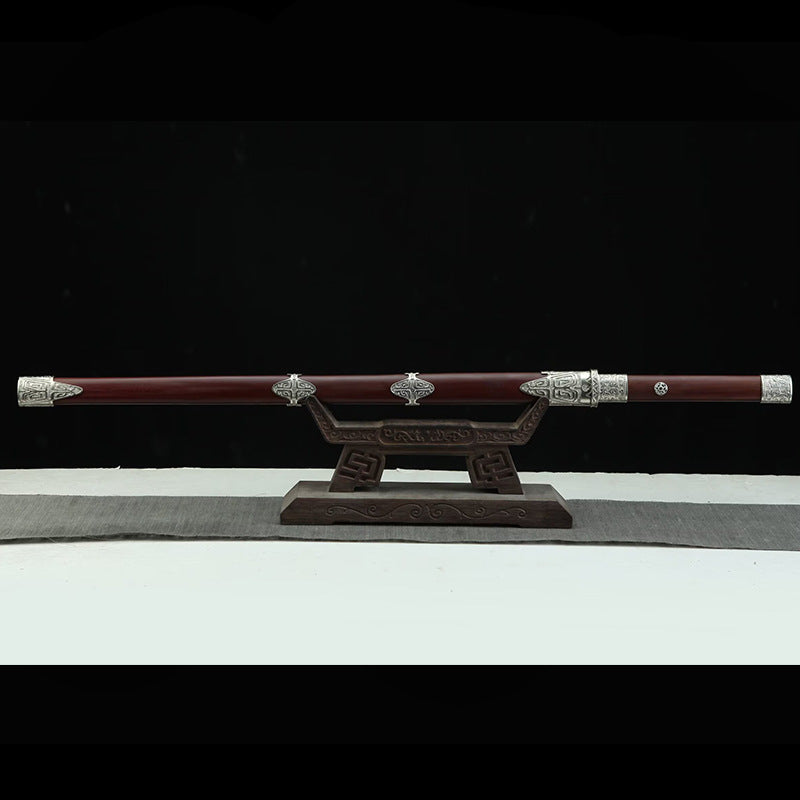 Tang Sword: Eight-Sided War Sword, Handmade, Unsharpened - Image 4