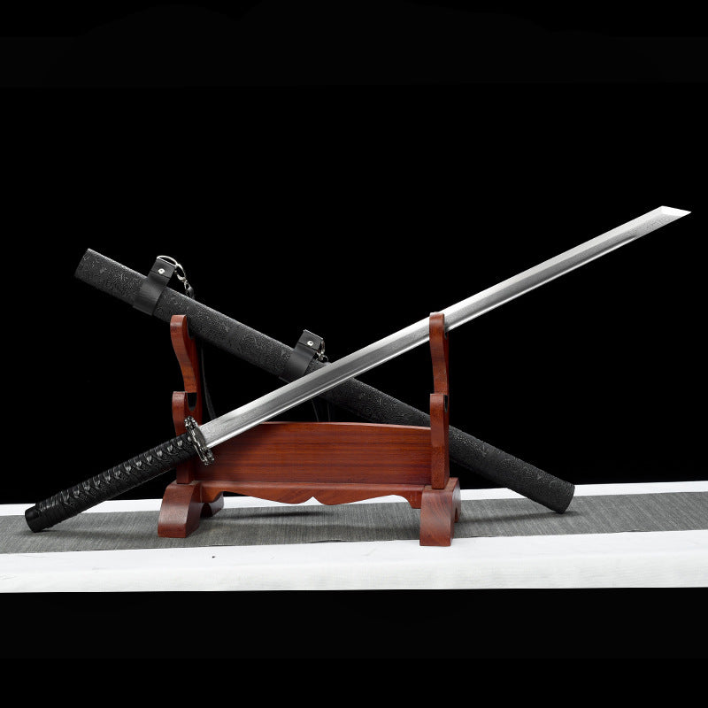 Tang Hengdao Pattern Steel Hand-Forged Sword - Image 6