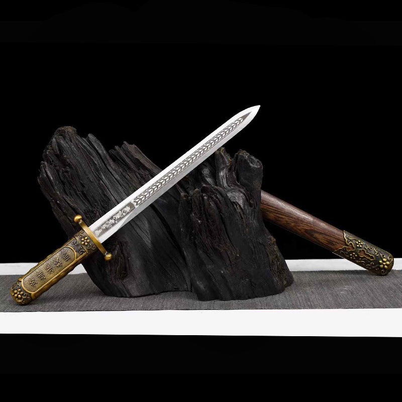 Huangpu Military Academy Zhongzhen Short Sword, Republic Props Unsharpened - Image 6