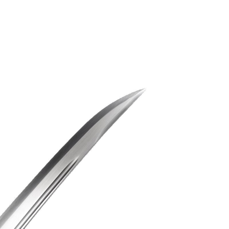 Hand-Forged Manganese Steel Embroidered Spring Knife - Image 5