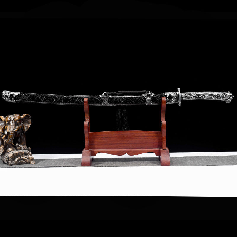 Xiuchundao Sword - Longquan Manganese Steel, Home Decoration - Image 4